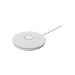Logitech Rally Mic Pod -27dB Omni-Directional Microphone Cable | Premium White Audio Solution